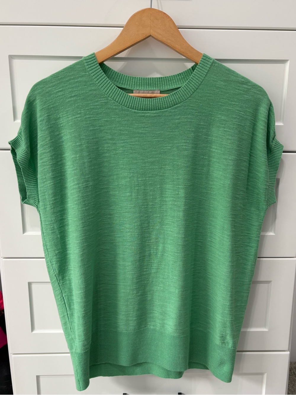 Women’s Loft Short Sleeve Knit Top - Green